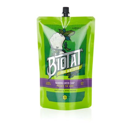 Biotat® Numbing Tattoo Green Soap - Ready to use  - Refill Kit