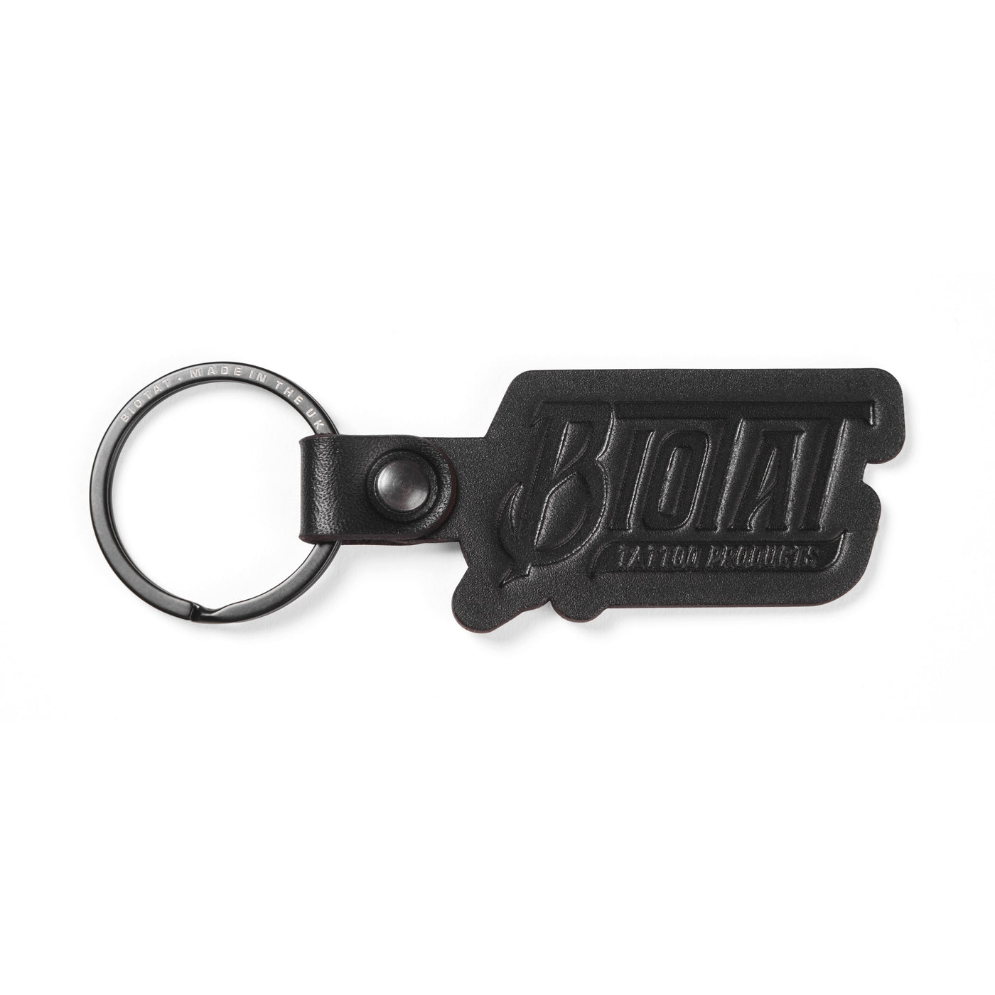 ARTIST LEATHER KEY RING - BLACK